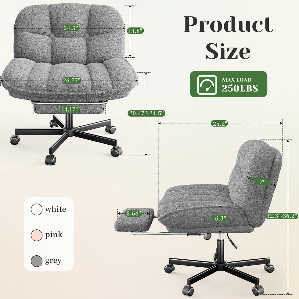 Thumbnail: Criss Cross Chair With Wheels
