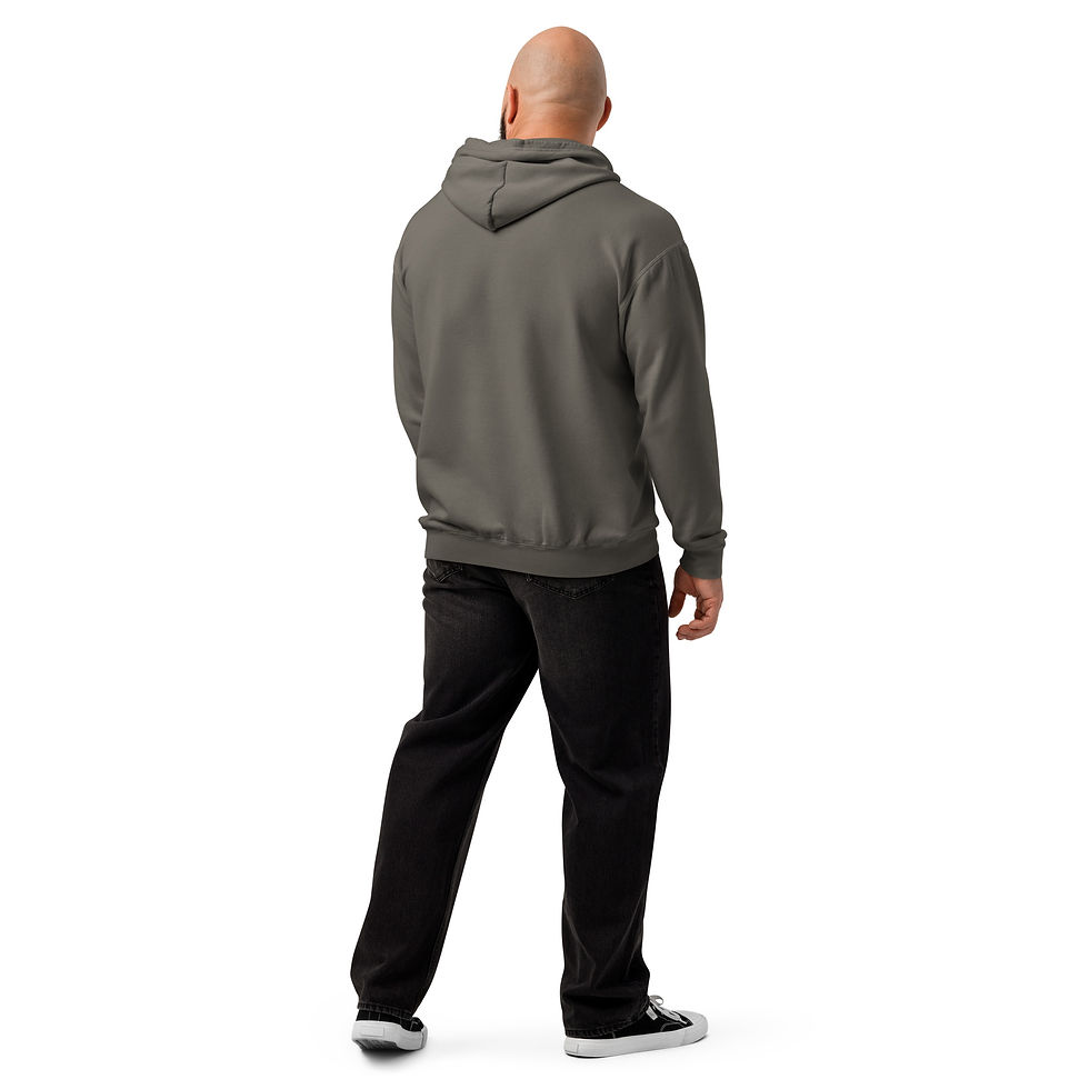 Thumbnail: Unisex garment-dyed lightweight hoodie