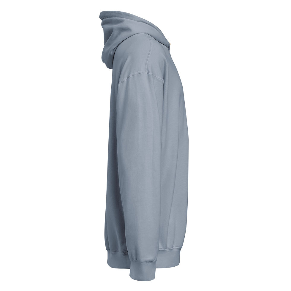 Thumbnail: Unisex garment-dyed lightweight hoodie