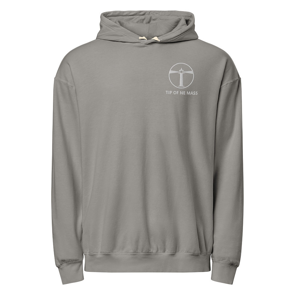Thumbnail: Unisex garment-dyed lightweight hoodie