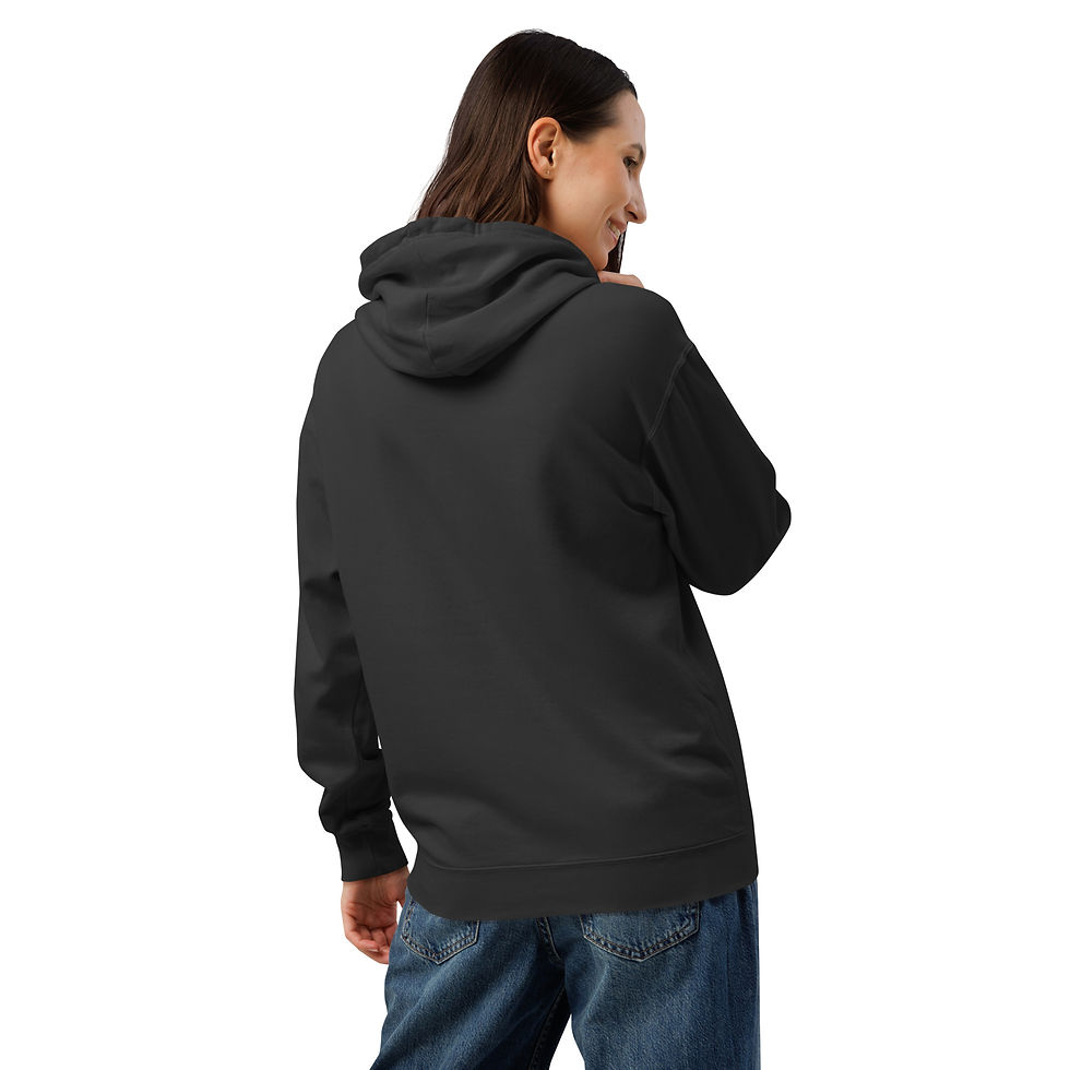 Thumbnail: Unisex garment-dyed lightweight hoodie