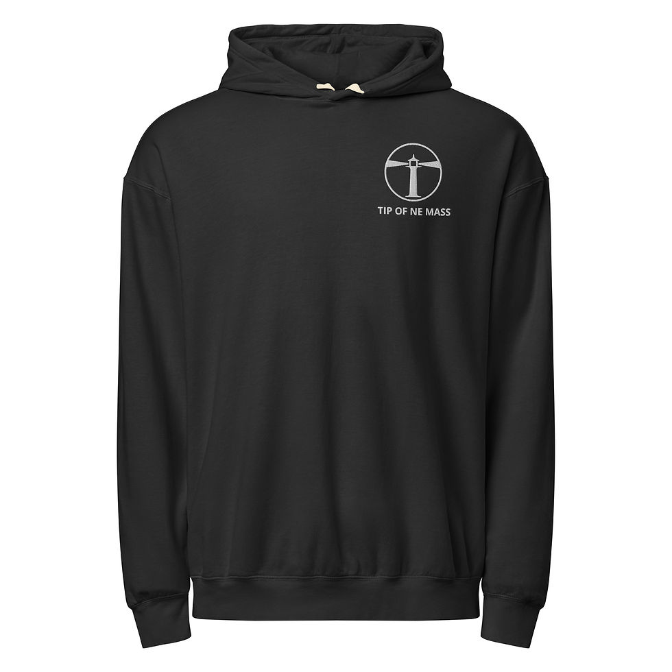 Thumbnail: Unisex garment-dyed lightweight hoodie
