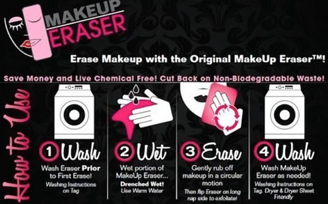 The Original Full Size Makeup Eraser Makeup Remover Cloth Bybb2