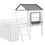 Thumbnail: Belton House Twin Loaf Bed White and Gunmetal