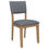 Thumbnail: Sharon 5-piece Rectangular Trestle Base Dining Table Set Blue and Brown