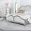 Thumbnail: The Evangeline, 5PC Upholstery Platform, Queen Set