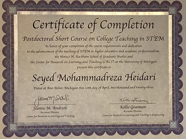 Teaching Certification