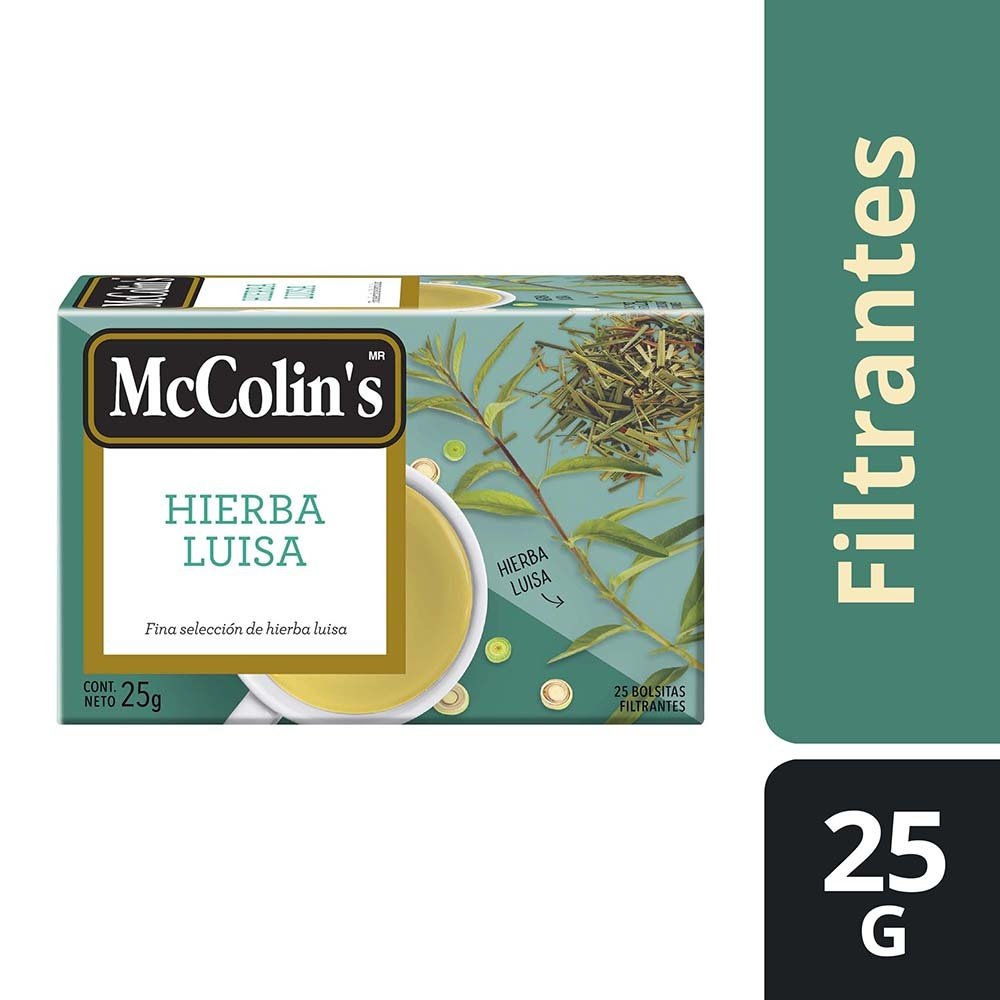 INFUSIÓN HIERBA LUISA MCCOLINS 25 UNIDADES