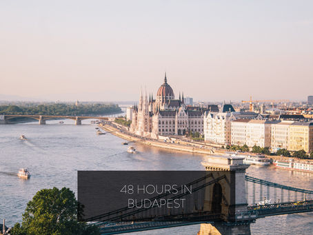 48 HOURS IN BUDAPEST