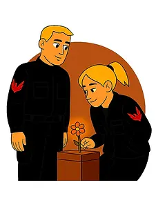 Eve and Kai Ashes of Whiteshade