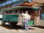 truck-vert-bus-peinture-tableau-papeete-tahiti-jumel