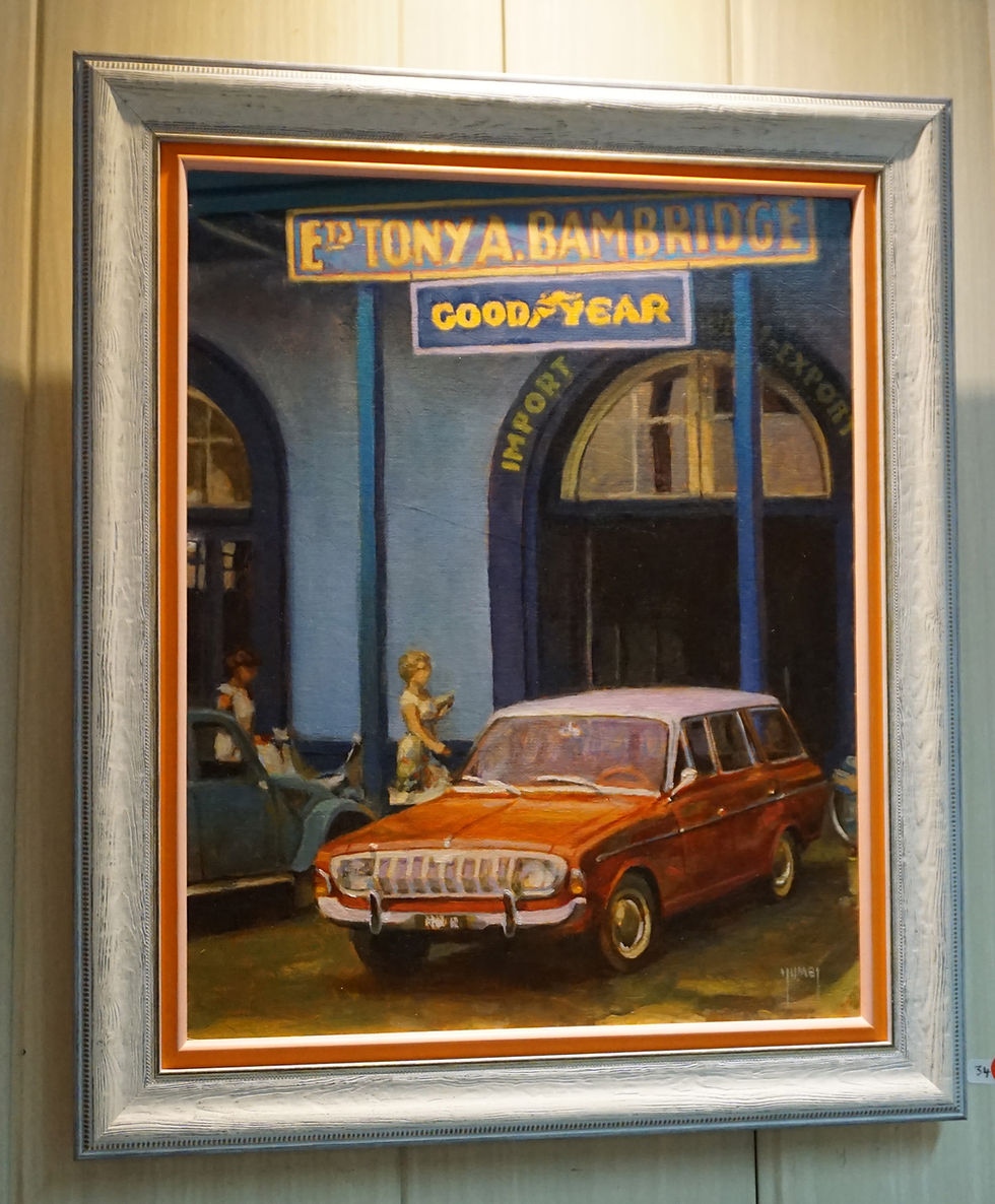 Miniature : entreprise Tony A.Bambridge Tahiti tableau a vendre