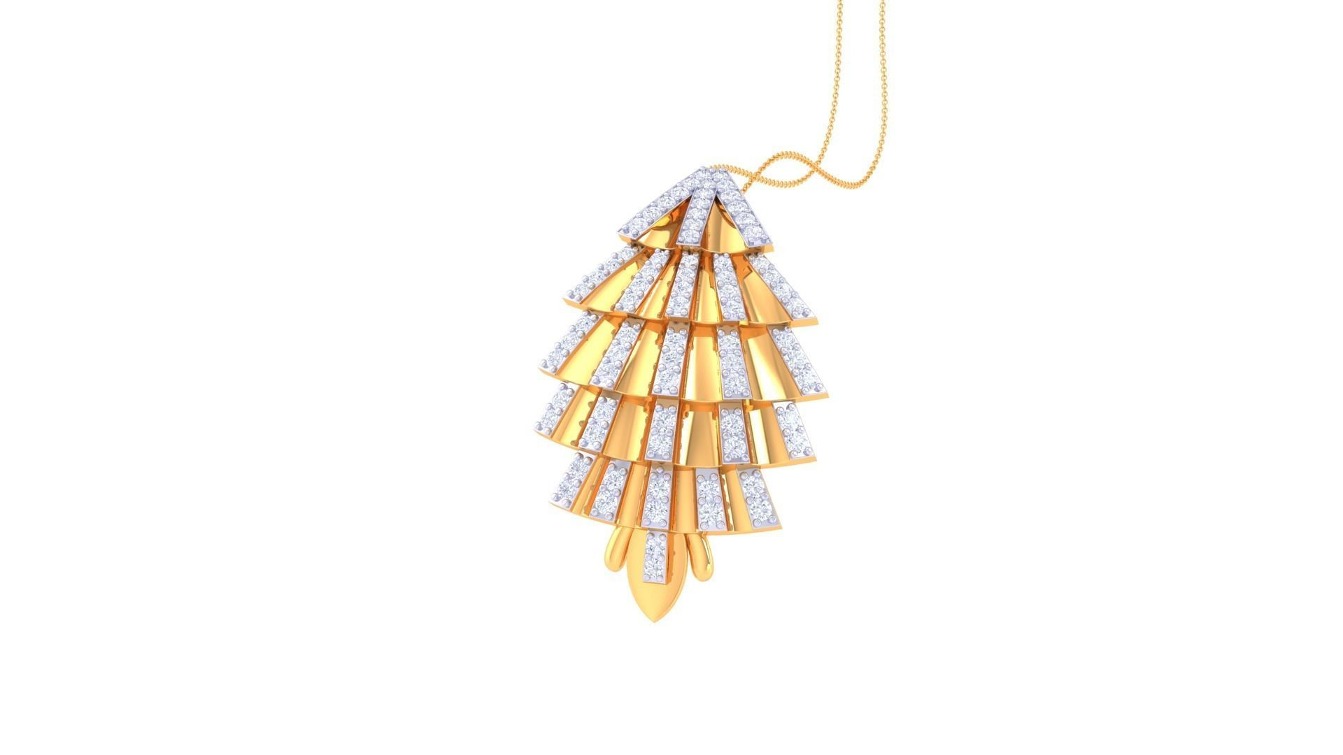 Gemownaire Lorelei Diamond Pendant