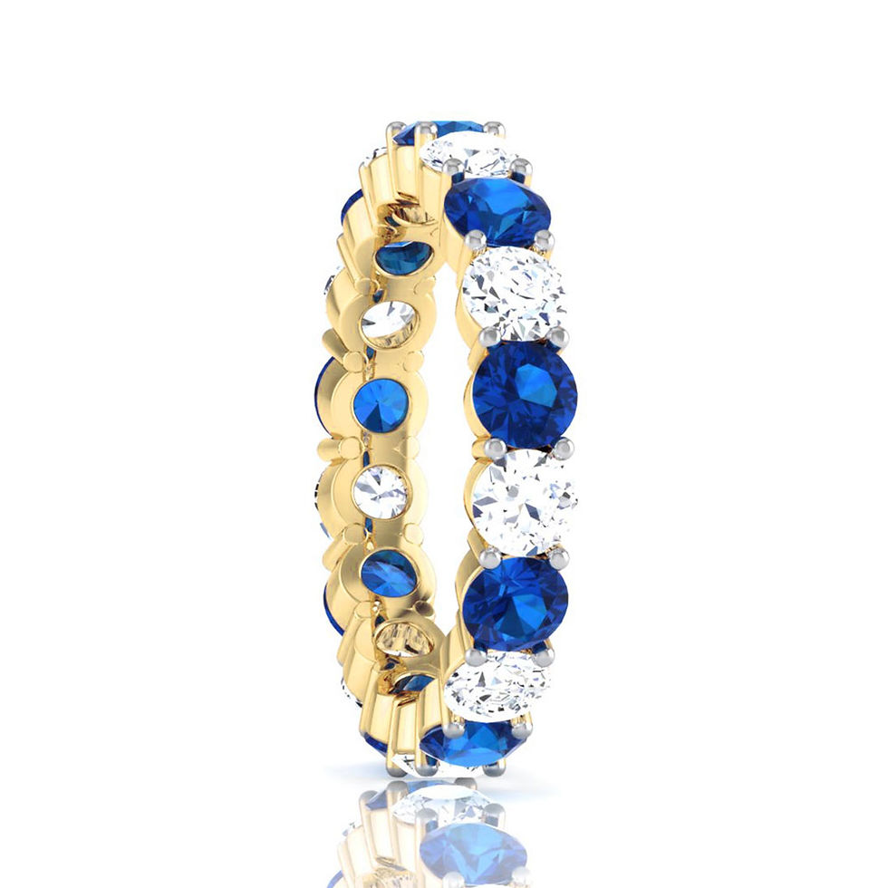 Thumbnail: Gemownaire Giavanna Diamond Ladies Ring