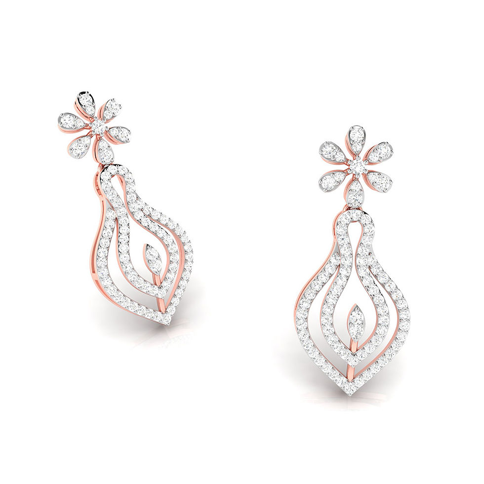 Thumbnail: Gemownaire Mary Diamond Earring