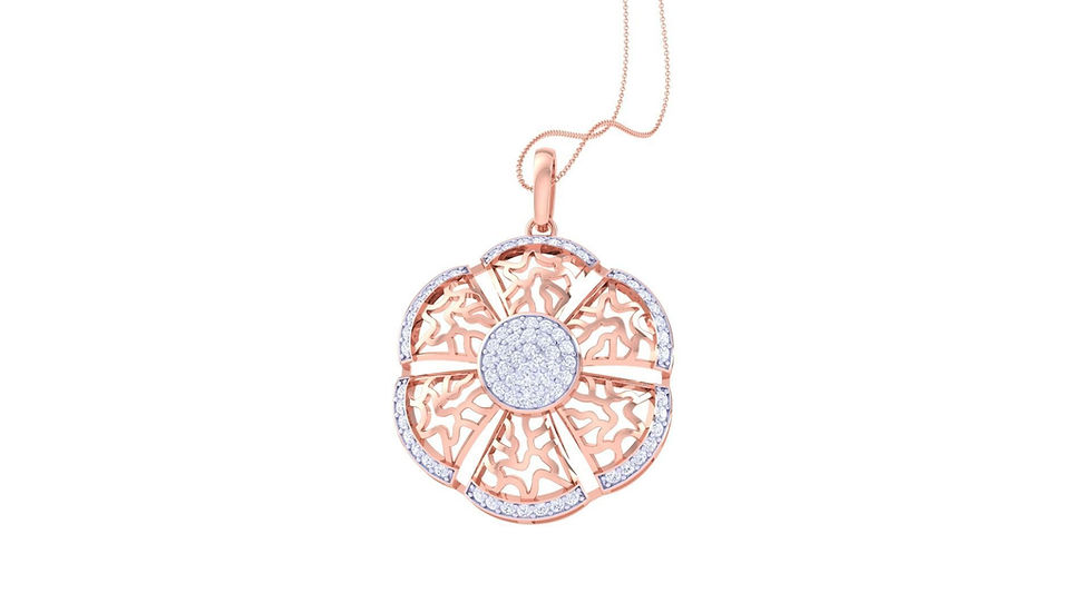 Thumbnail: Gemownaire Esperanza Diamond Pendant Sets