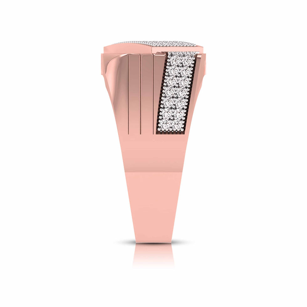 Thumbnail: Gemownaire John Diamond Men's Ring