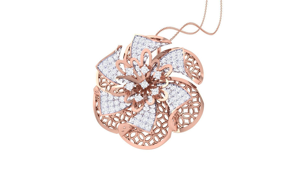 Thumbnail: Gemownaire Gaia Diamond Pendant