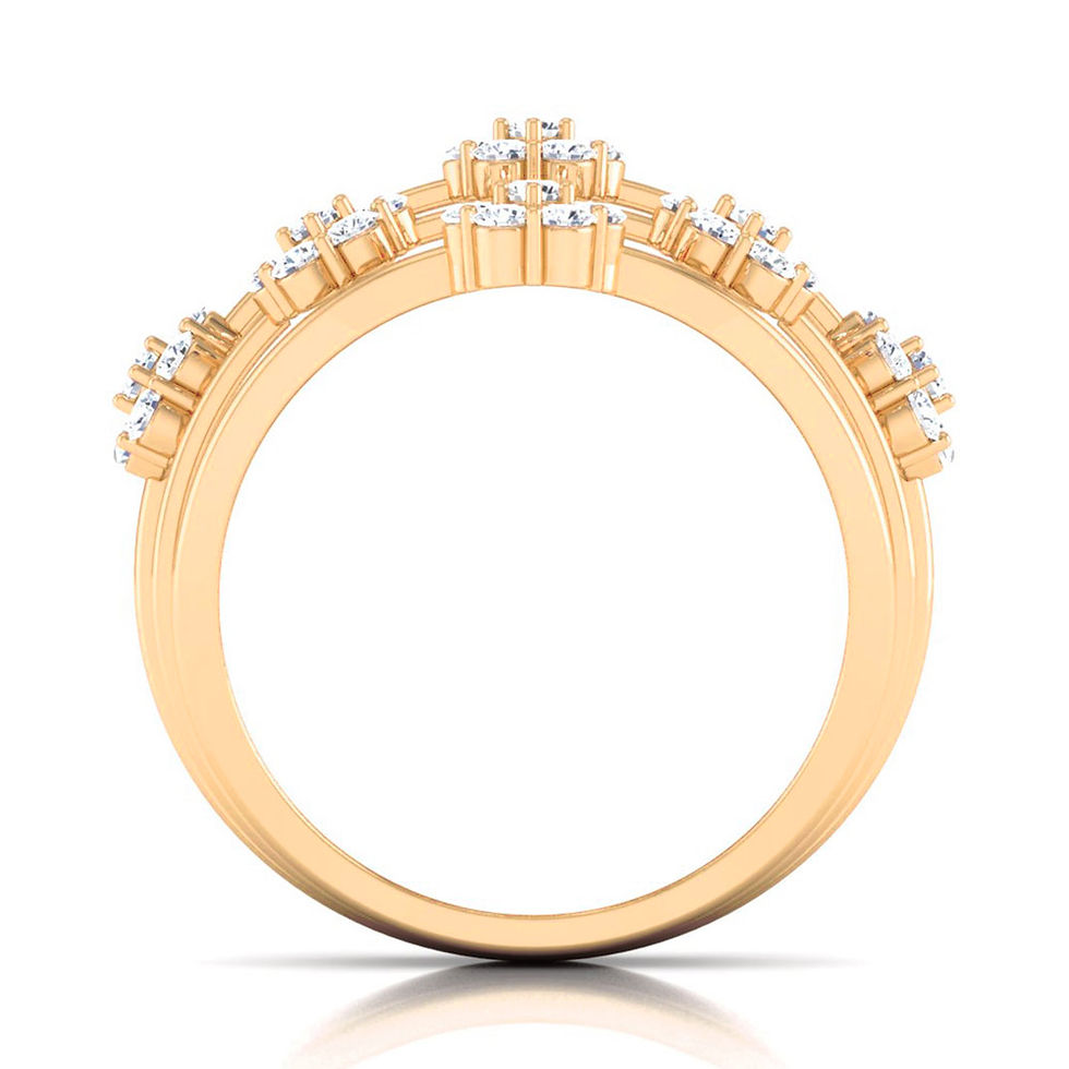 Thumbnail: Gemownaire Vivienne Diamond Ladies Ring