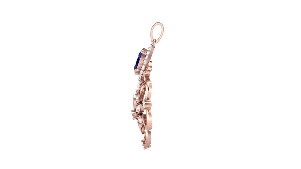 Thumbnail: Gemownaire Elora Diamond Pendant