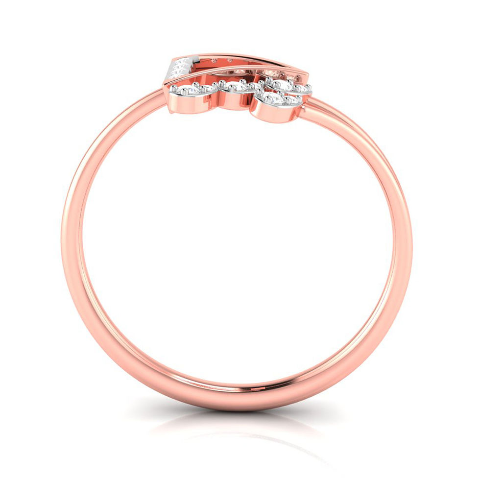 Thumbnail: Gemownaire Elise Diamond Ladies Ring