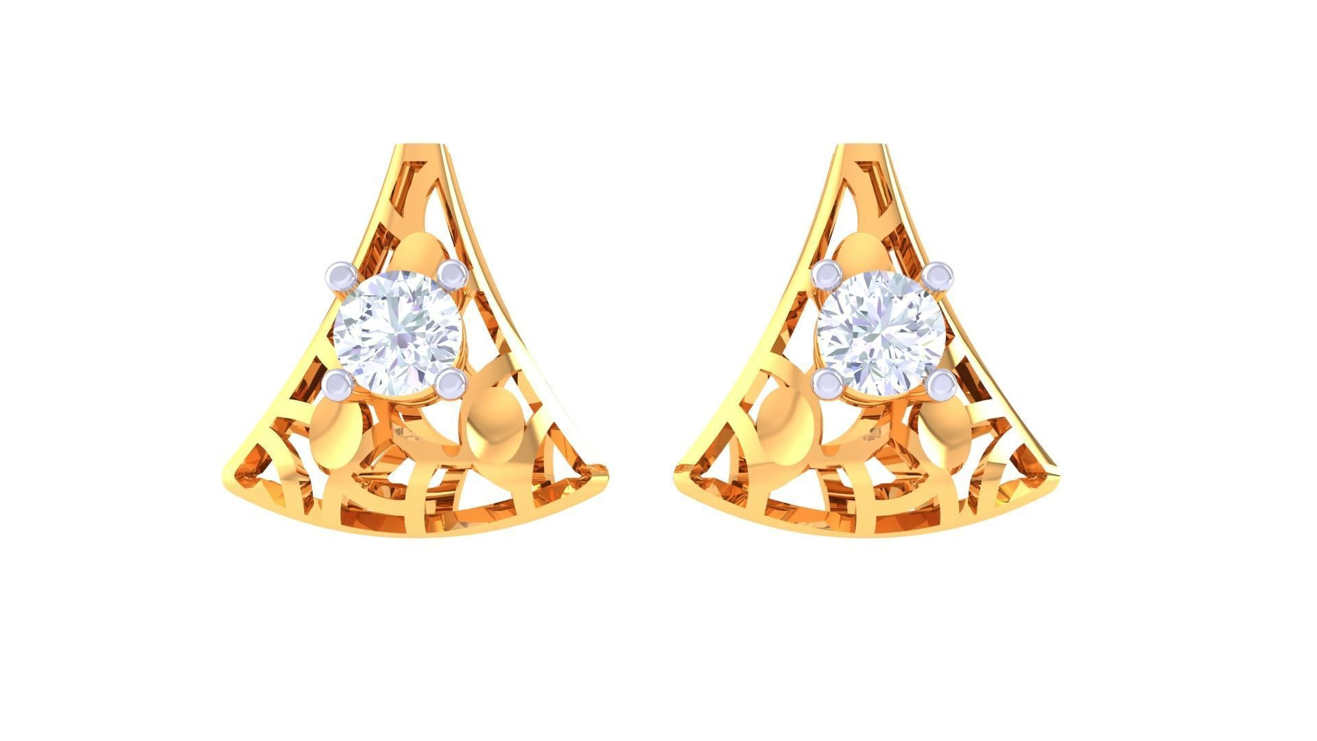 Gemownaire London Diamond Earring