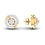 Thumbnail: Gemownaire Joanna Diamond Kids Earring