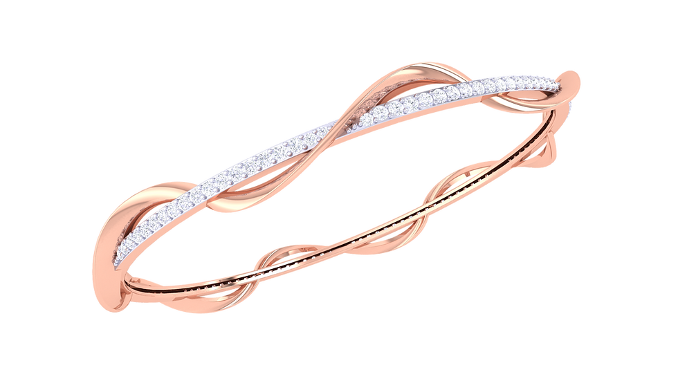 Thumbnail: Gemownaire Daphne Diamond Bangle