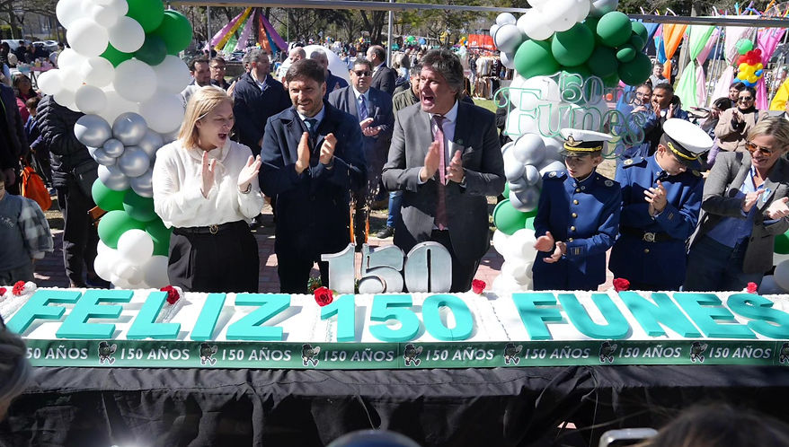 ¡Felices 150 años, Funes!