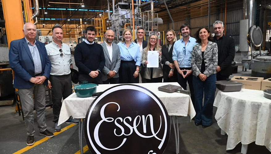 En Essen lo saben bien: 45 años invirtiendo, generando trabajo y llevando la industria santafesina al mundo. 