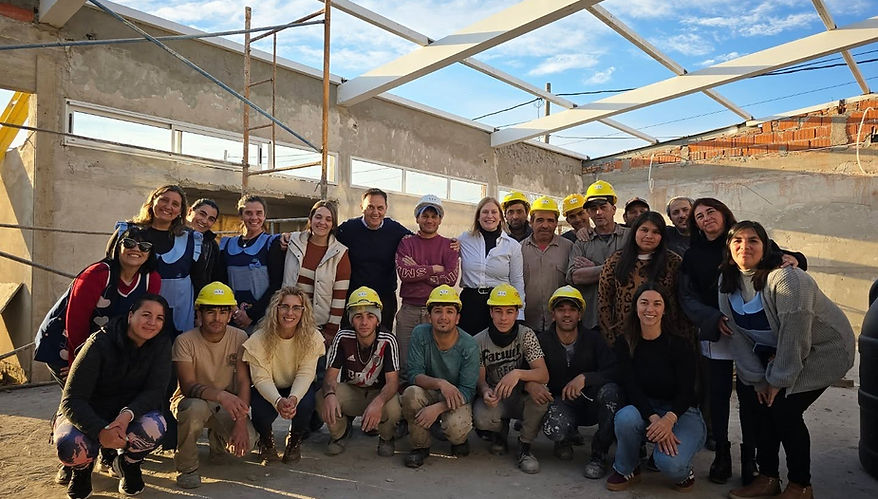 En Salto Grande y Pueblo Andino avanzamos con dos obras que marcan diferencia.