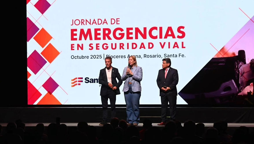 Acompañamos la Jornada de Emergencias en Seguridad Vial.