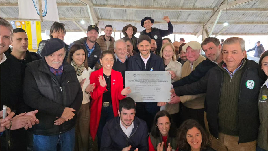 El campo, la industria y el comercio empujando juntos: eso es la Expo Venado.