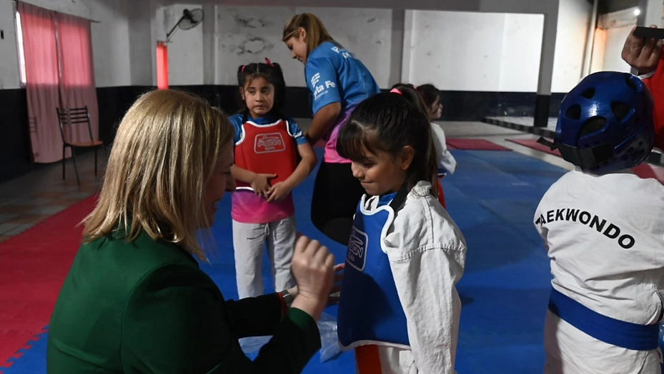 Cuando digo que el deporte sana y salva, lo digo convencida.