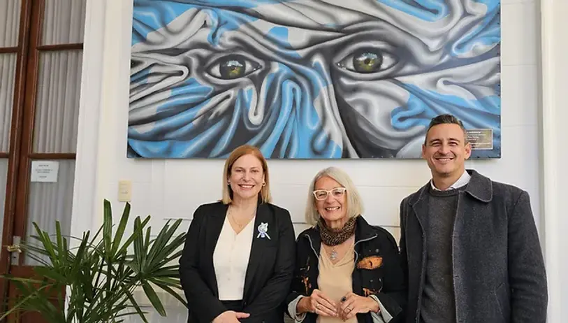 Malvinas en nuestros corazones: arte y cine para alumnos en el Senado de Rosario