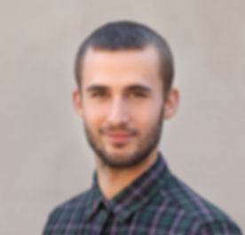 Young Man with Checkerd Shirt