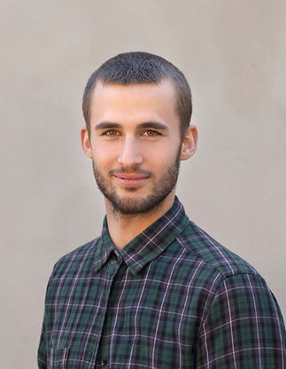 Young Man with Checkerd Shirt