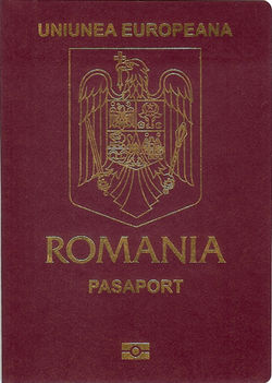 Паспорт гражданина Румынии