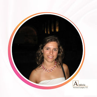 Andreia Ferreira Campos, imagem noturna de perfil