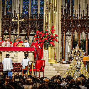Filipino Catholics Fill St. Patrick’s Cathedral for Our Lady of Manaoag Centennial