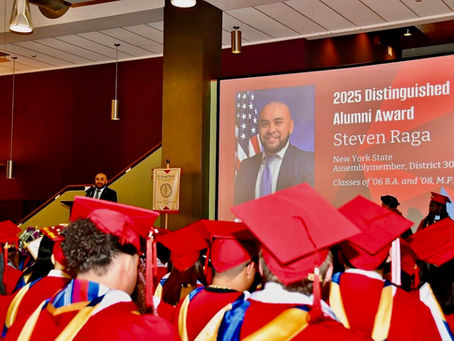 Steven Raga Honored with Distinguished Alumni Award by Stony Brook University