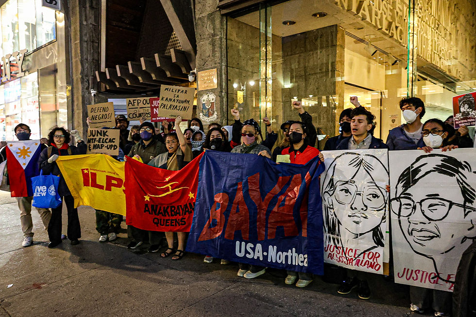 Protesters condemn ‘massacre’ of 19 in Negros Occidental