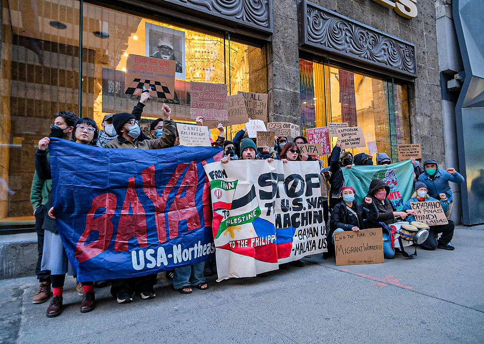 Fil-Am Groups Blast Marcos Over ‘War Rehearsals’ in Asia-Pacific