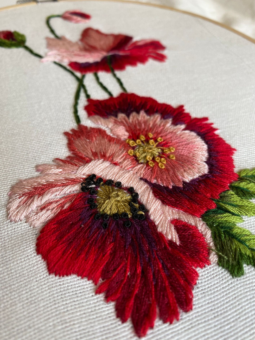 Thumbnail: Adult Botanical print denim jacket