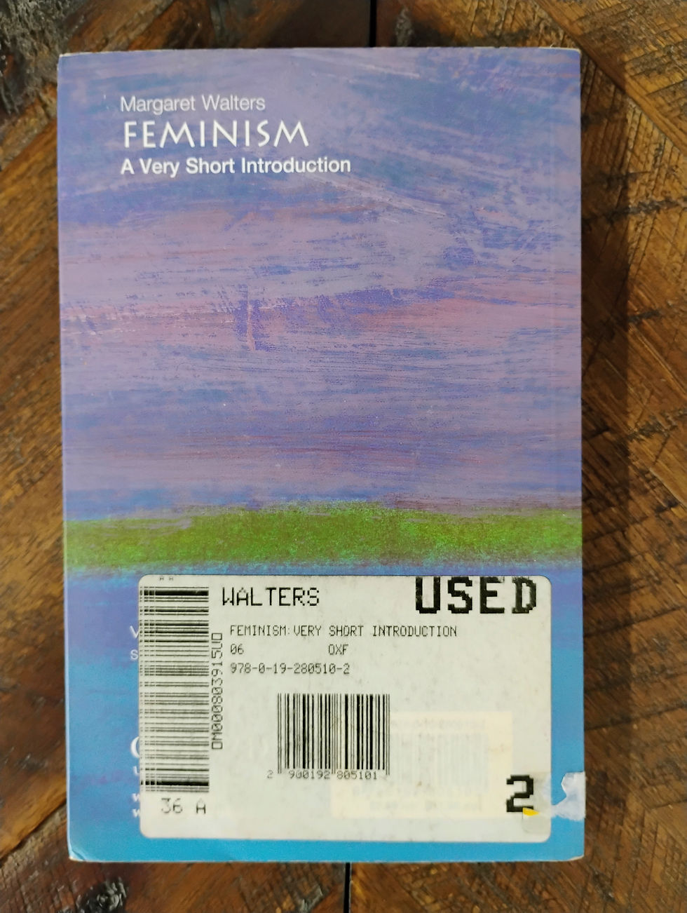 Thumbnail: Feminism : a Very Short Introduction - Margaret Walters
