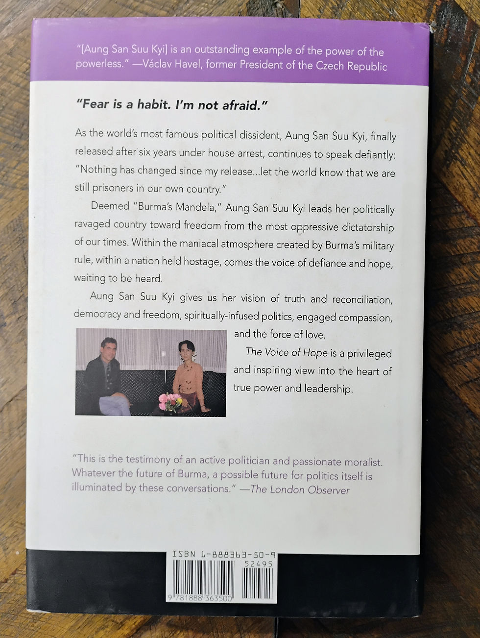 Thumbnail: Voice of Hope: Conversations with Alan Clements - Aung San Suu Kyi