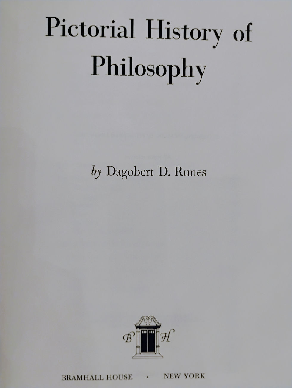 Thumbnail: Pictorial History of Philosophy - Dagobert Runes