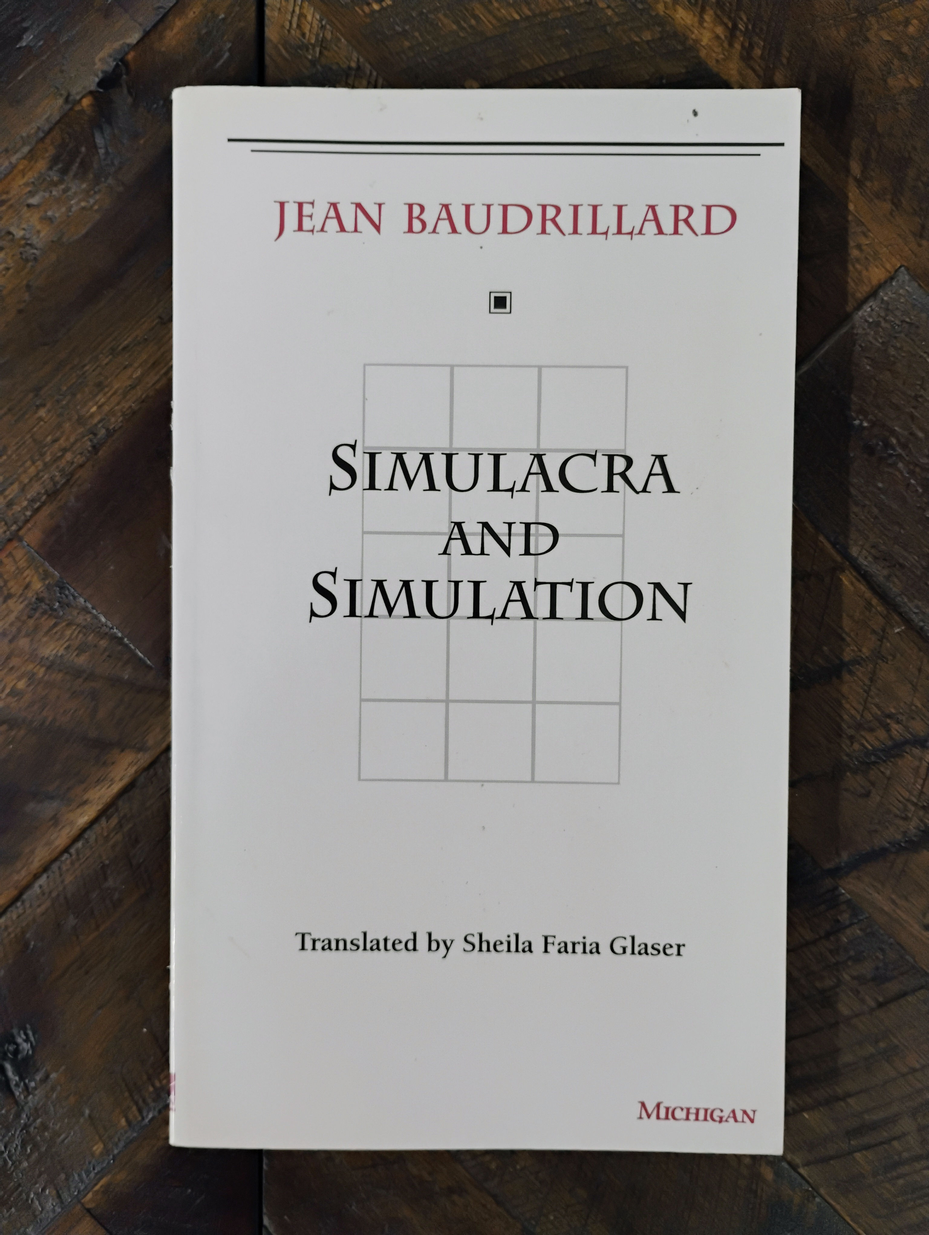 Simulacra and Simulation - Jean Baudrillard