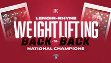 Lenoir Rhyne College Weightlifting