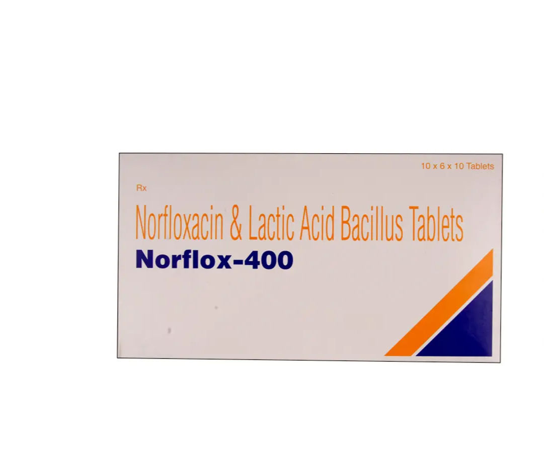 NORFLOXACIN 400MG +LACTOBACILLUS TAB